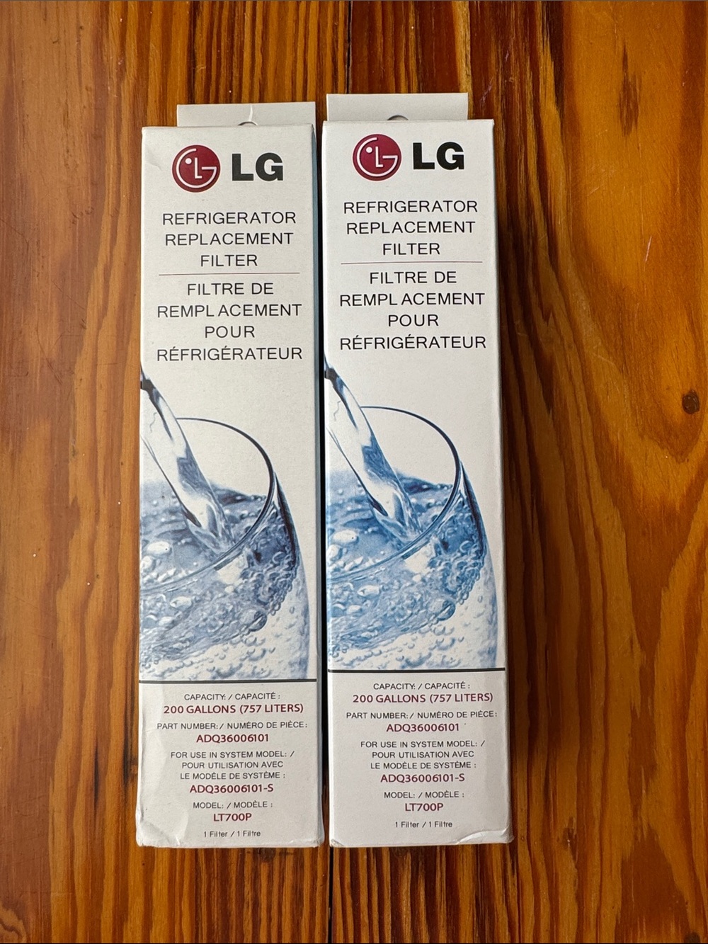 LG Refrigerator Replacement Filters - 2